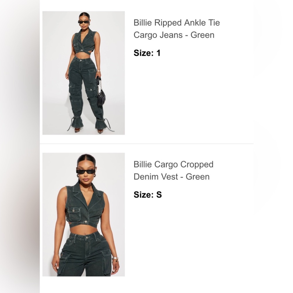 Full outfit on sale, never worn , new w tags